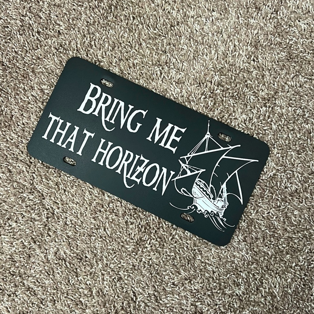 Pirates of the Caribbean front license plate